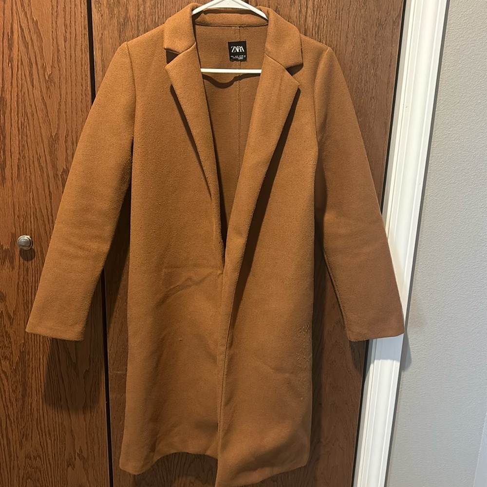 Zara Trench Coat - Brown